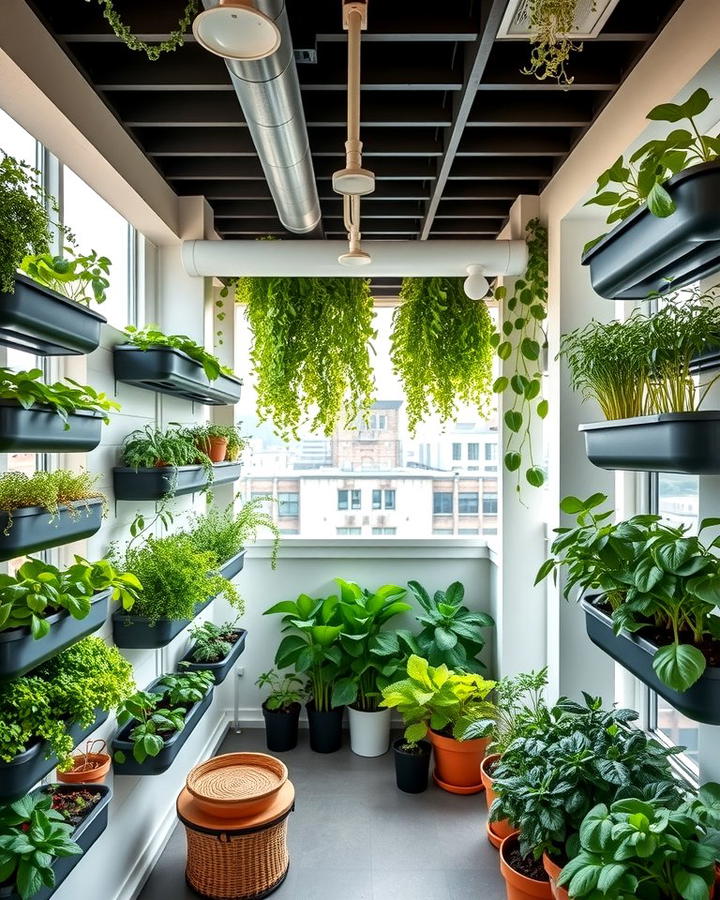 Rooftop Vertical Gardening System - 25 Rooftop Greenhouse Ideas