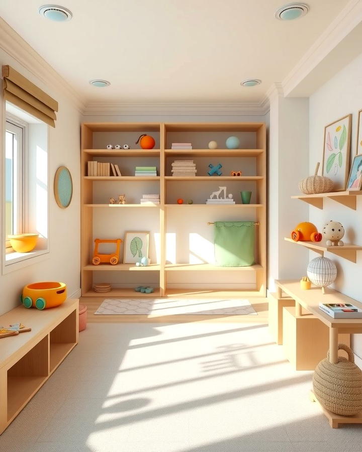 Rotating Toys for Sustained Interest - 25 montessori nursery ideas