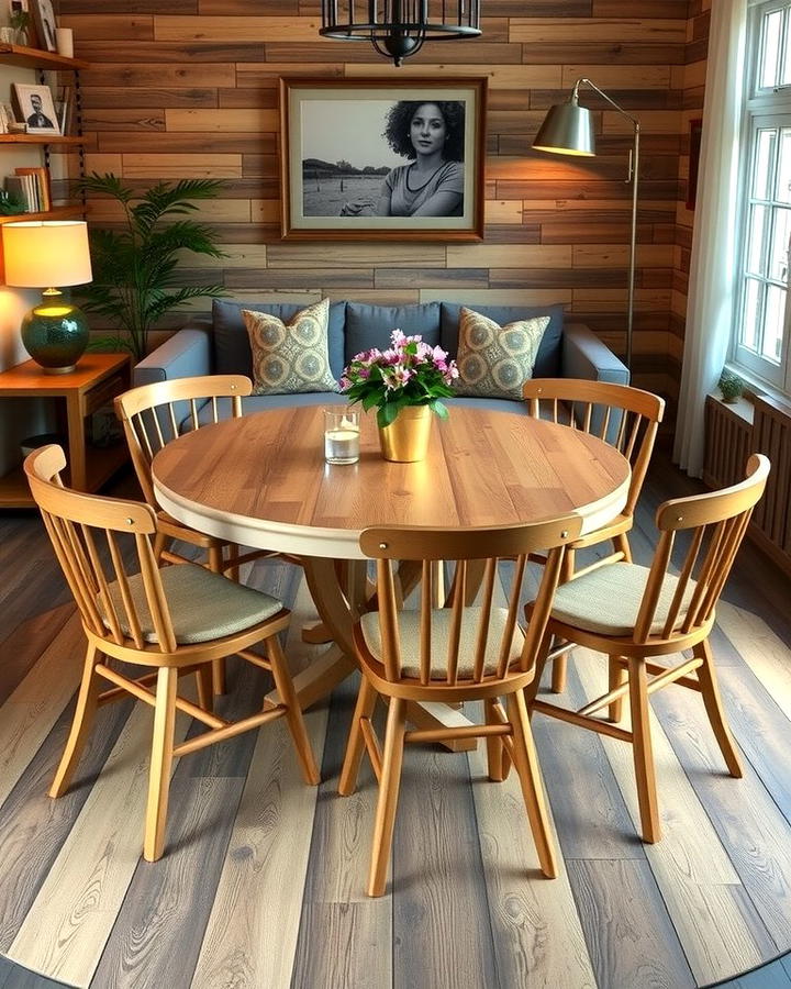 Round Dining Tables - 30 Living Room Furniture Ideas