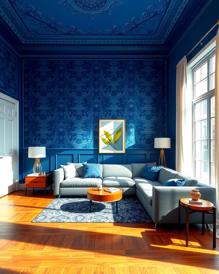 Royal Blue Wallpaper - 25 Royal Blue Bedroom Ideas