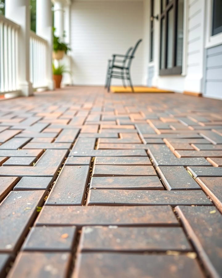 Rubber Pavers - 25 Porch Flooring Options