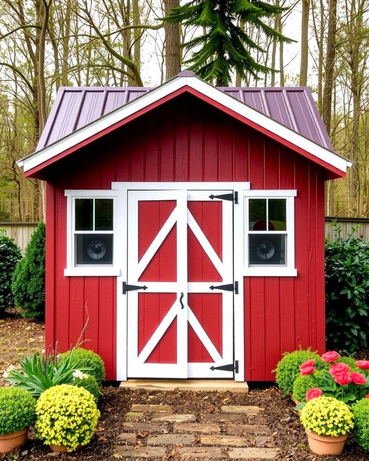 Rustic Barn Red Charm - 25 Shed Color Ideas