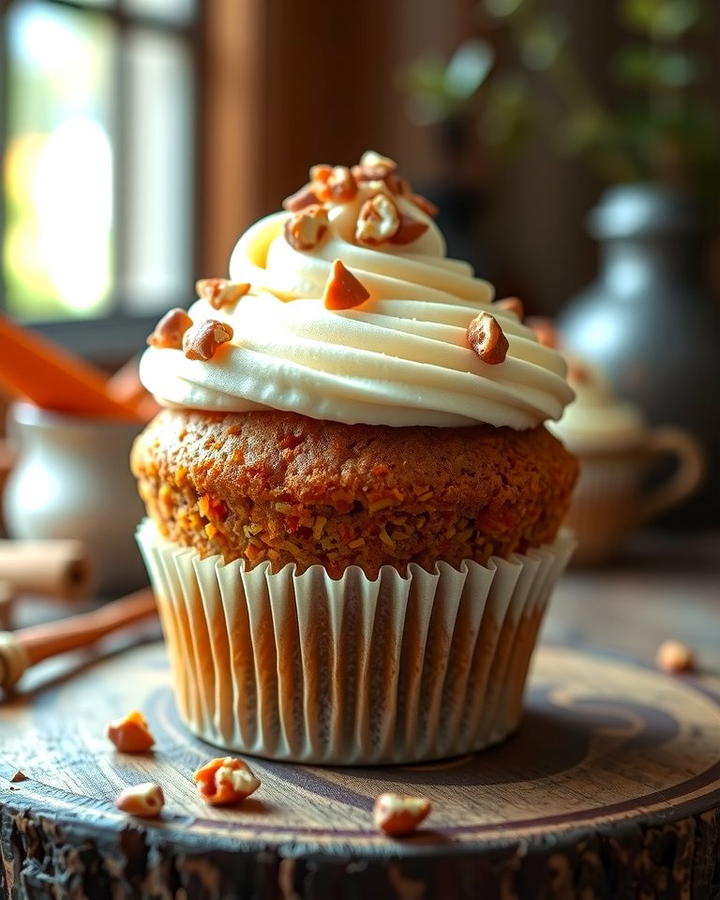 Rustic Carrot Cake Charm - 30 Wedding Cupcake Ideas