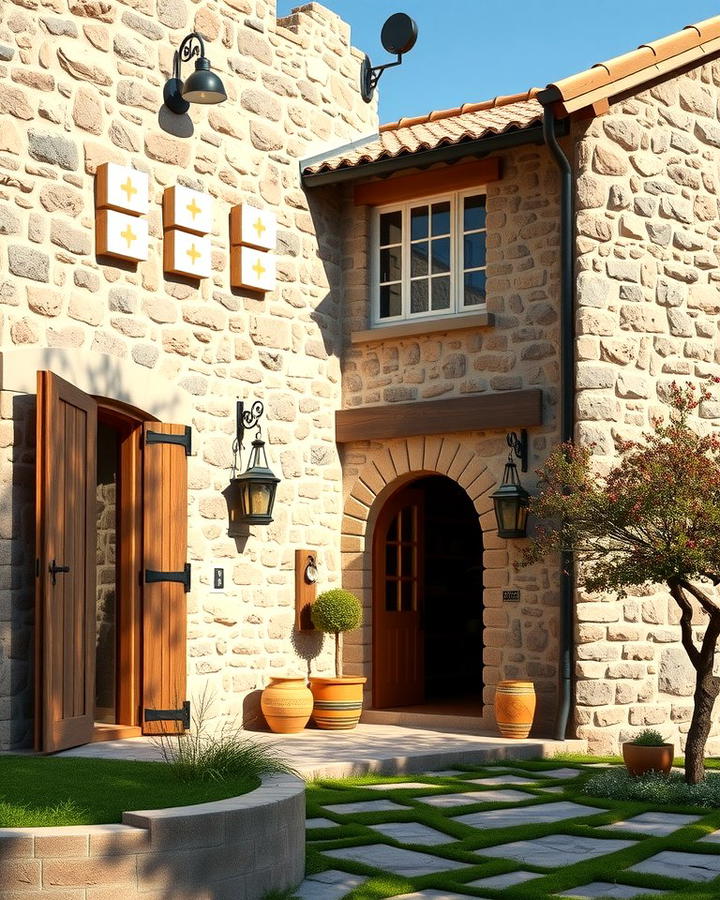 Rustic Fieldstone Charm - 25 Stone Exterior Home Ideas