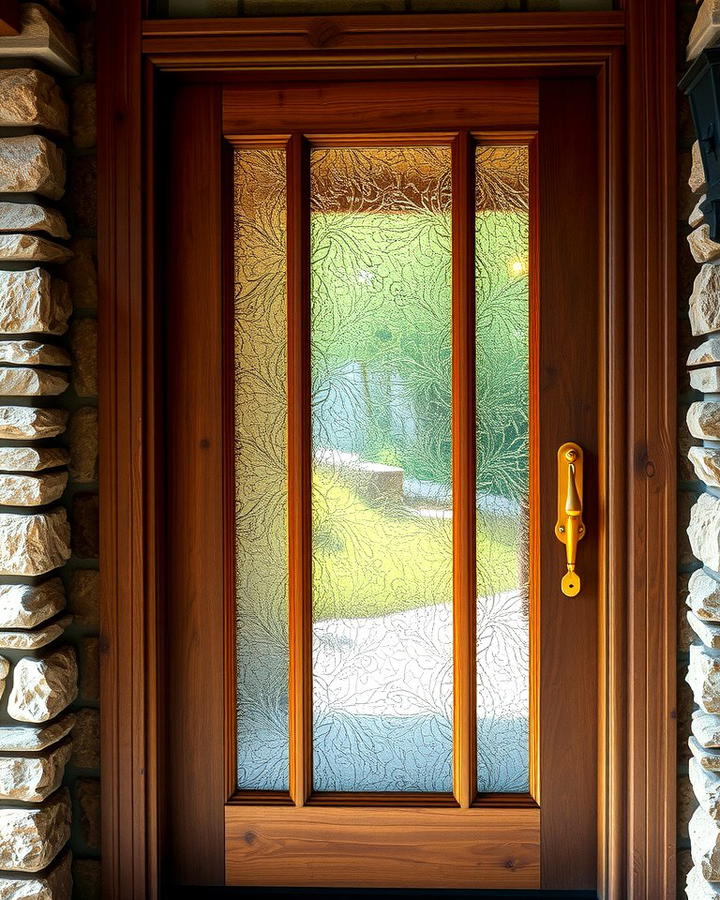 Rustic Front Doors with Glass Inserts - 25 Rustic Front Door Ideas