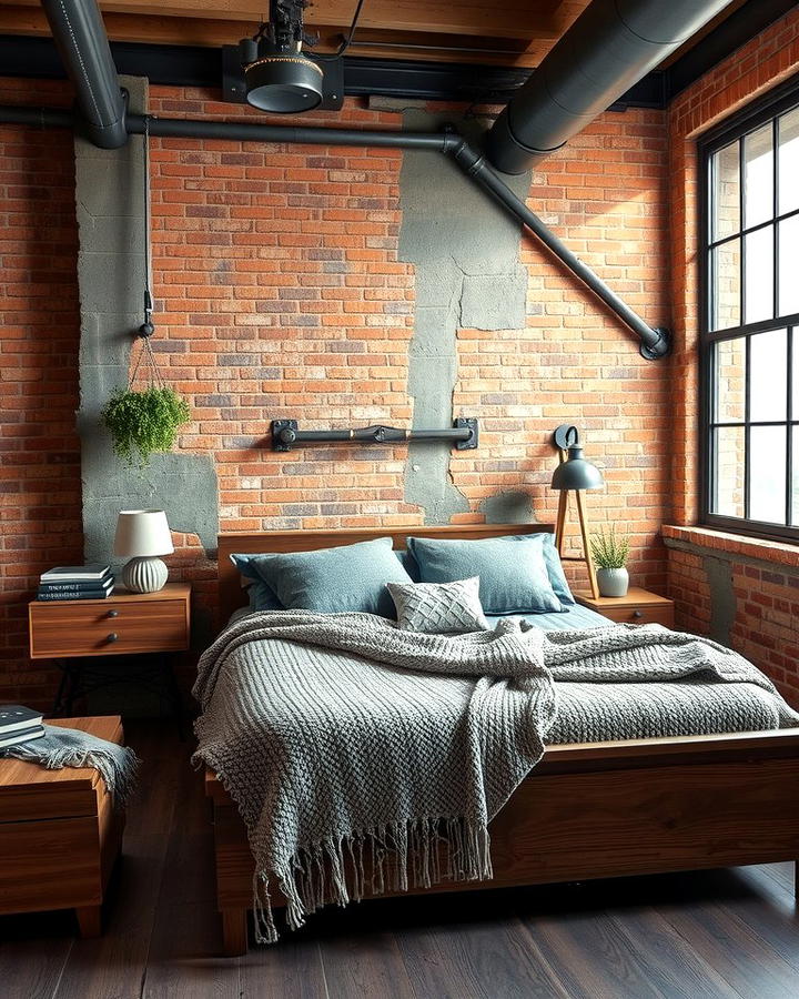 Rustic Industrial Vibes - 25 Pottery Barn Bedroom Ideas