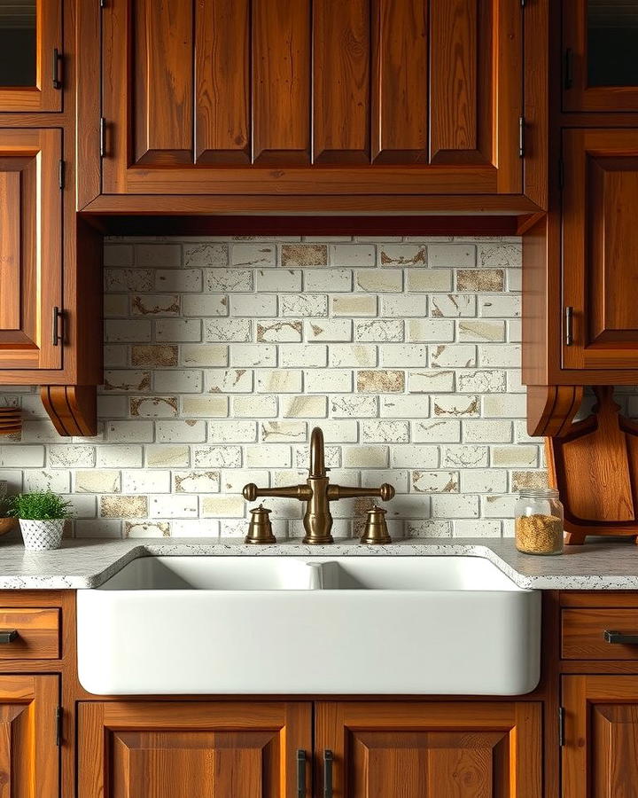 Rustic Subway Tiles - 25 Rustic Backsplash Ideas