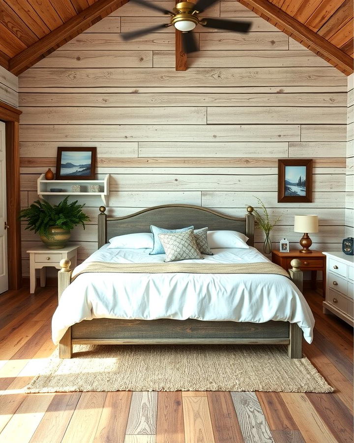 Rustic Weathered Shiplap - 25 Shiplap Bedroom Ideas