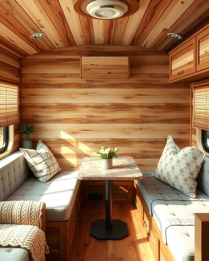 Rustic Wood Paneling - 25 Rv Wallpaper Ideas