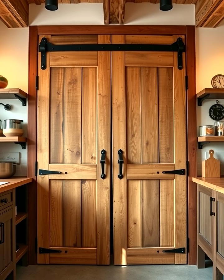 Rustic Wooden Doors - 25 Pantry Door Ideas