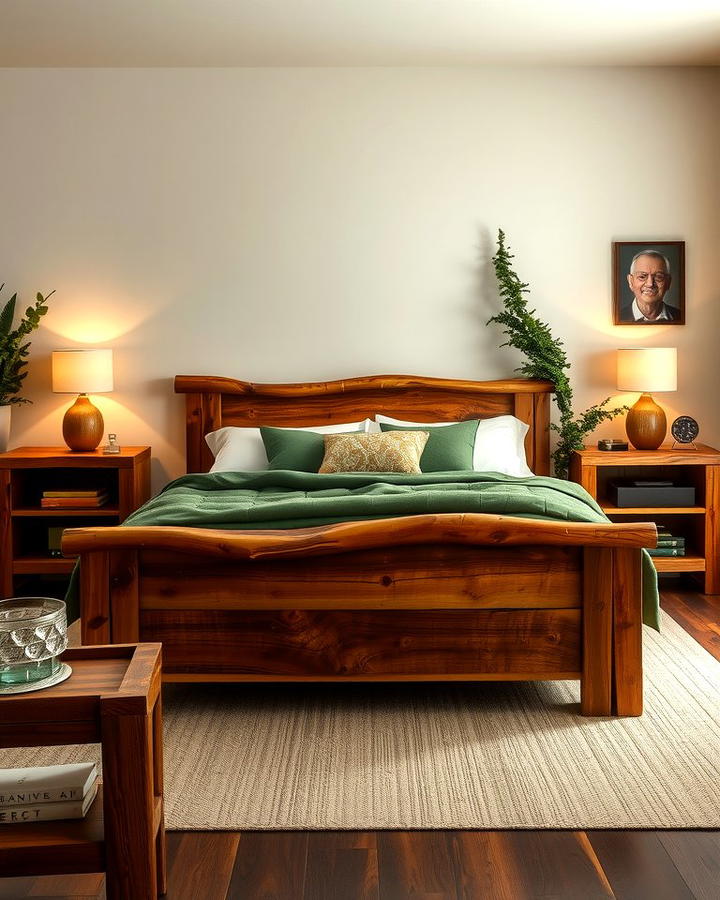 Rustic Wooden Furniture - 30 Forest Themed Bedroom Ideas