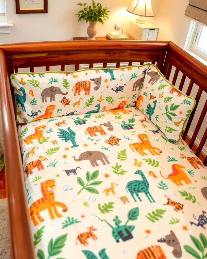 Safari Themed Bedding 2 - 30 Safari Nursery Decor Ideas