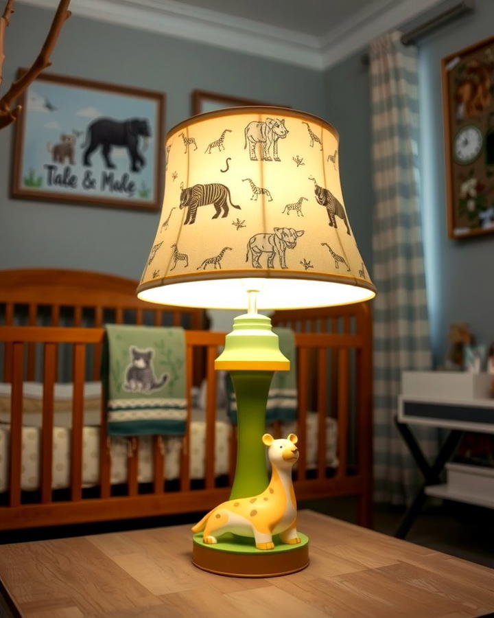 Safari Themed Lamp - 30 Safari Nursery Decor Ideas