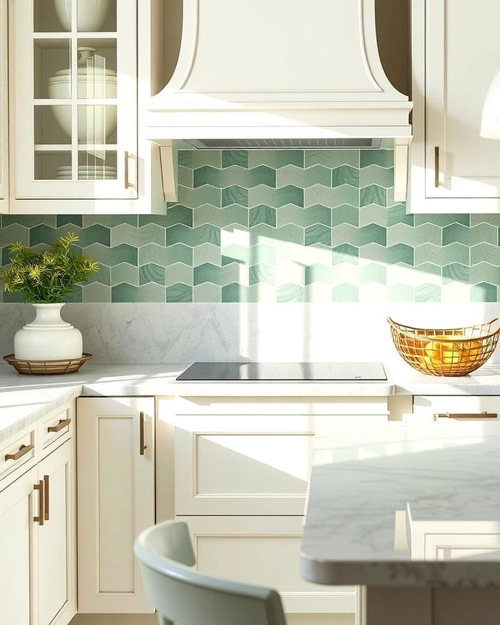 Sage Green Backsplash Tiles - 25 Sage Green Kitchen Ideas