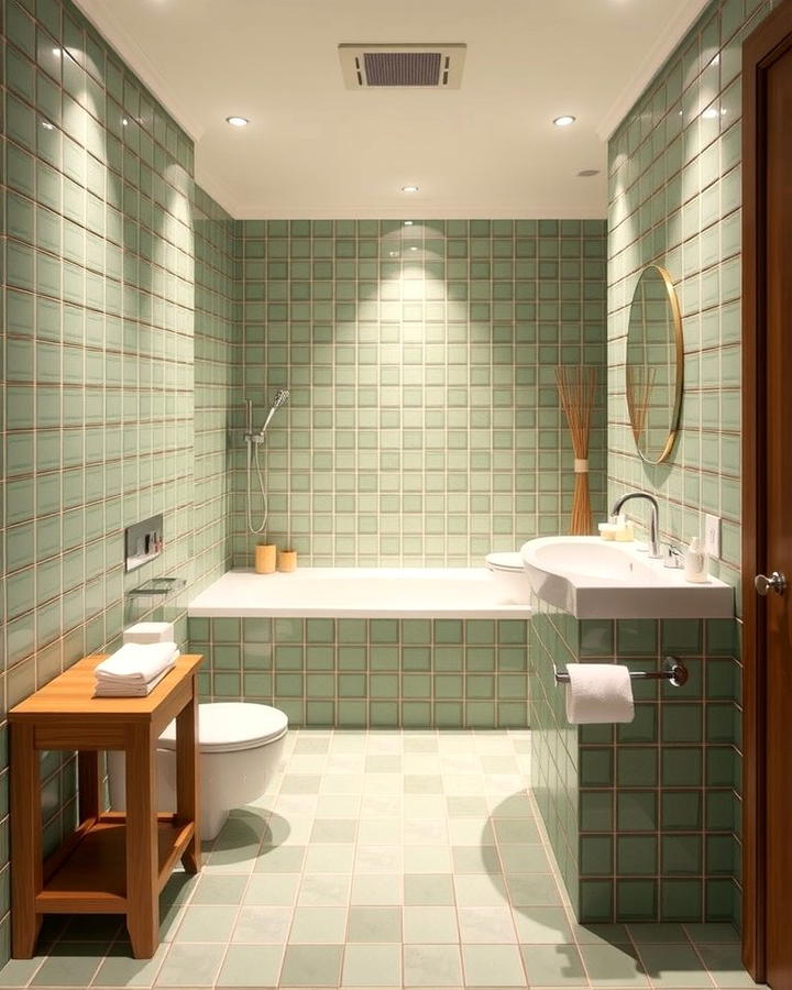 Sage Green Bathroom Tiles 2 - 25 Sage Green Decor Ideas