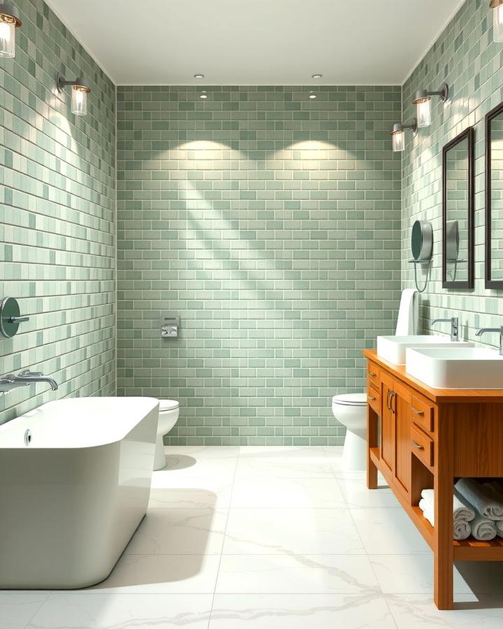 Sage Green Bathroom Tiles - 25 Sage Green Decor Ideas