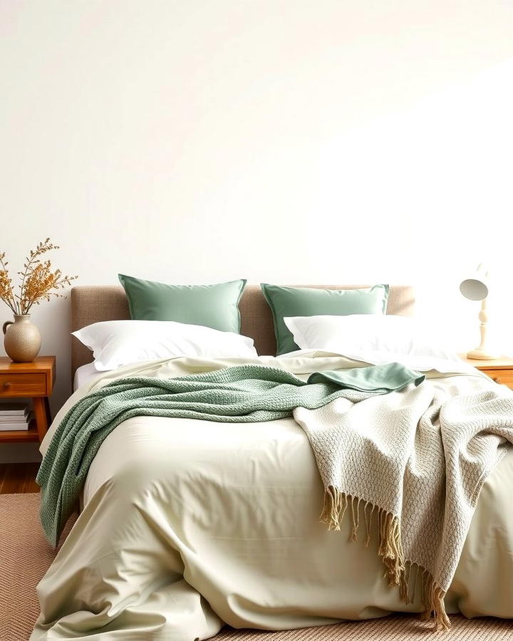 Sage Green Bedding 2 - 25 Sage Green Decor Ideas