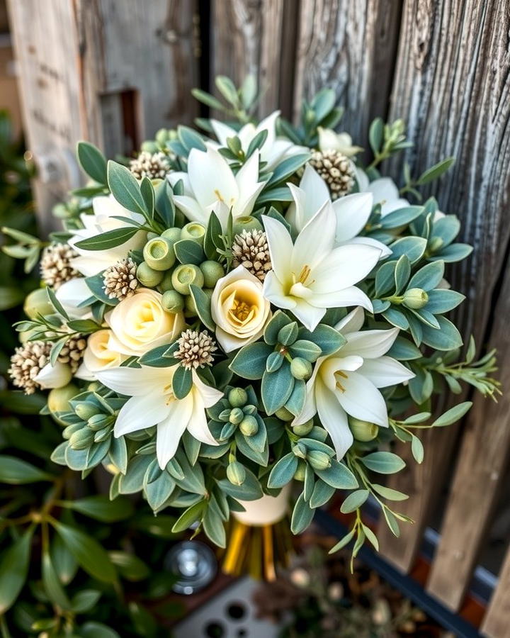Sage Green Bridal Bouquet - 25 Sage Green Wedding Ideas