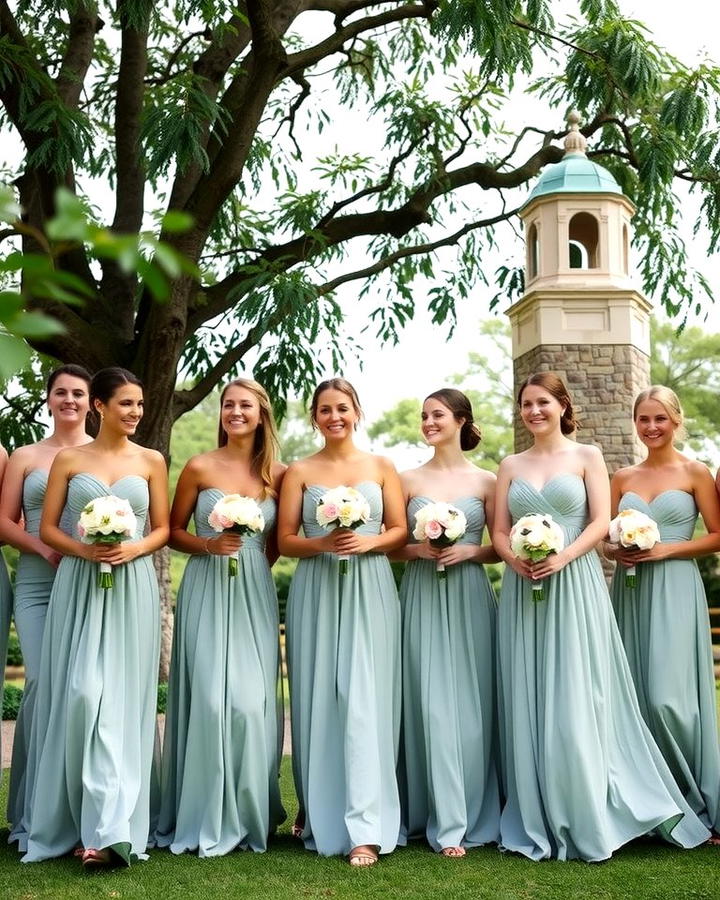 Sage Green Bridesmaid Dresses 2 - 25 Sage Green Wedding Ideas
