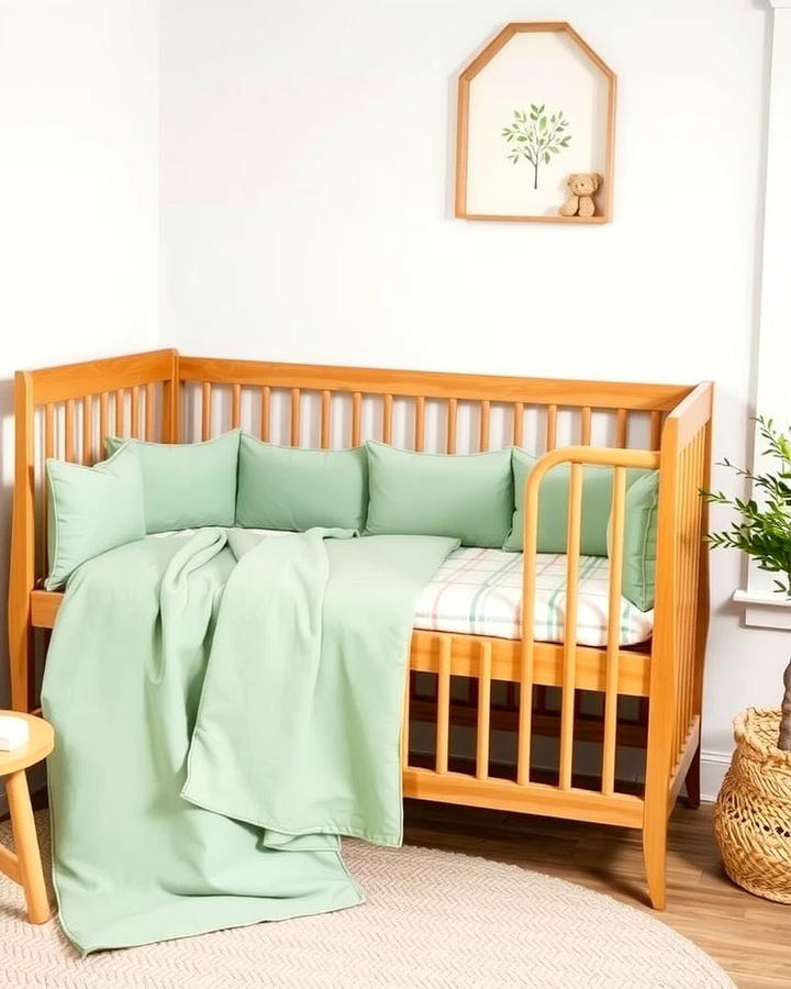 Sage Green Crib Bedding - 25 Sage Green Nursery Ideas