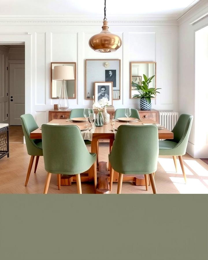 Sage Green Dining Chairs - 25 Sage Green Decor Ideas