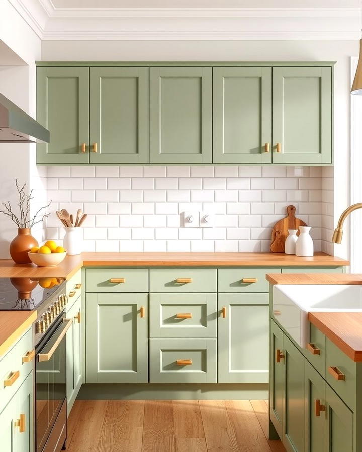 Sage Green Kitchen Cabinets 2 - 25 Sage Green Decor Ideas