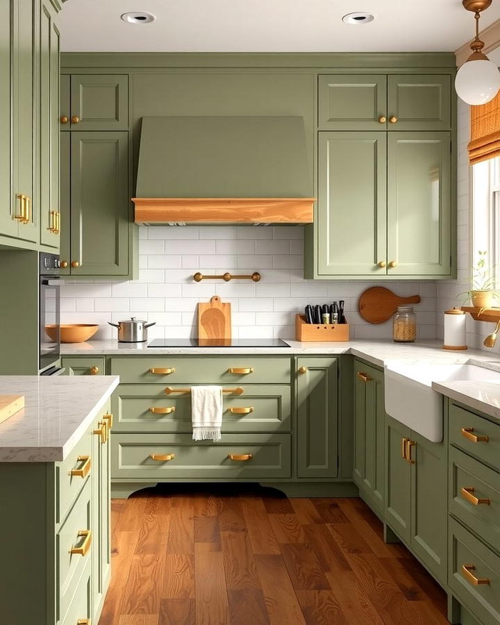 Sage Green Kitchen Cabinets - 25 Sage Green Decor Ideas