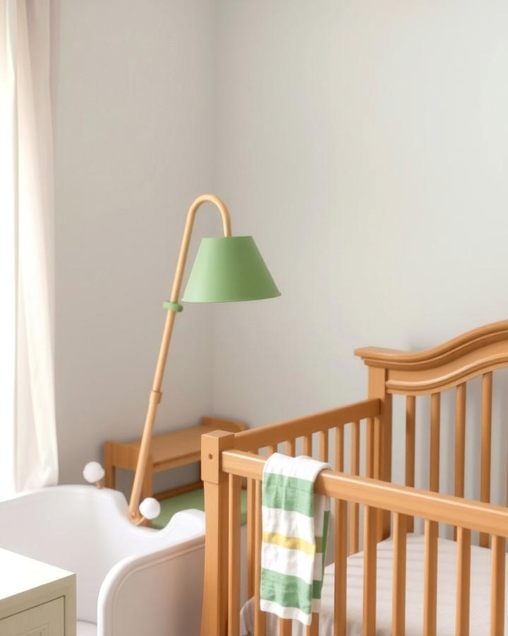 Sage Green Lamp - 25 Sage Green Nursery Ideas