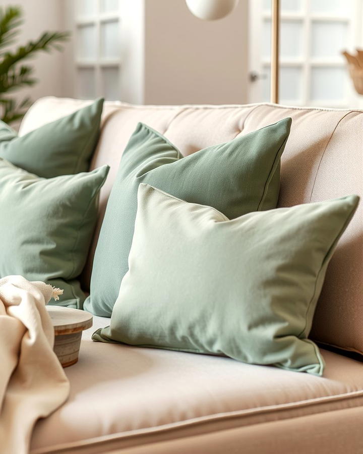 Sage Green Throw Pillows - 25 Sage Green Decor Ideas