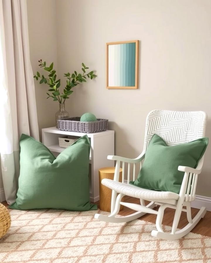 Sage Green Throw Pillows - 25 Sage Green Nursery Ideas