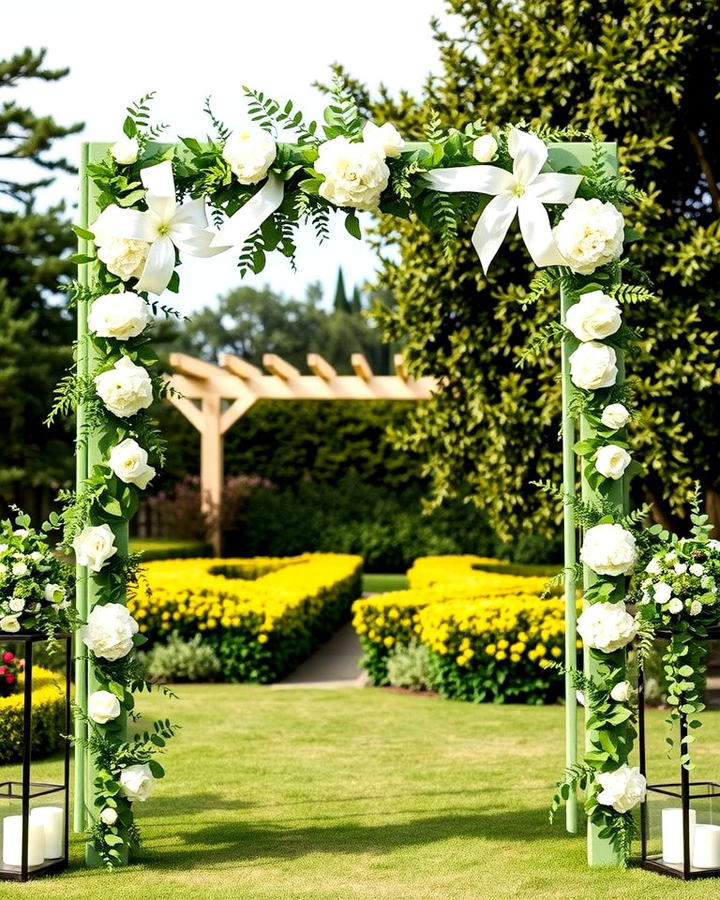 Sage Green Wedding Arch - 25 Sage Green Wedding Ideas