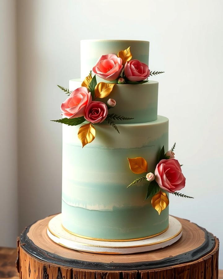 Sage Green Wedding Cake - 25 Sage Green Wedding Ideas