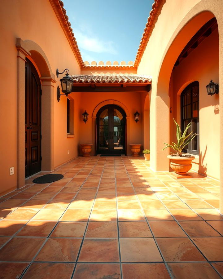 Saltillo Tile Flooring - 25 spanish style home exterior ideas