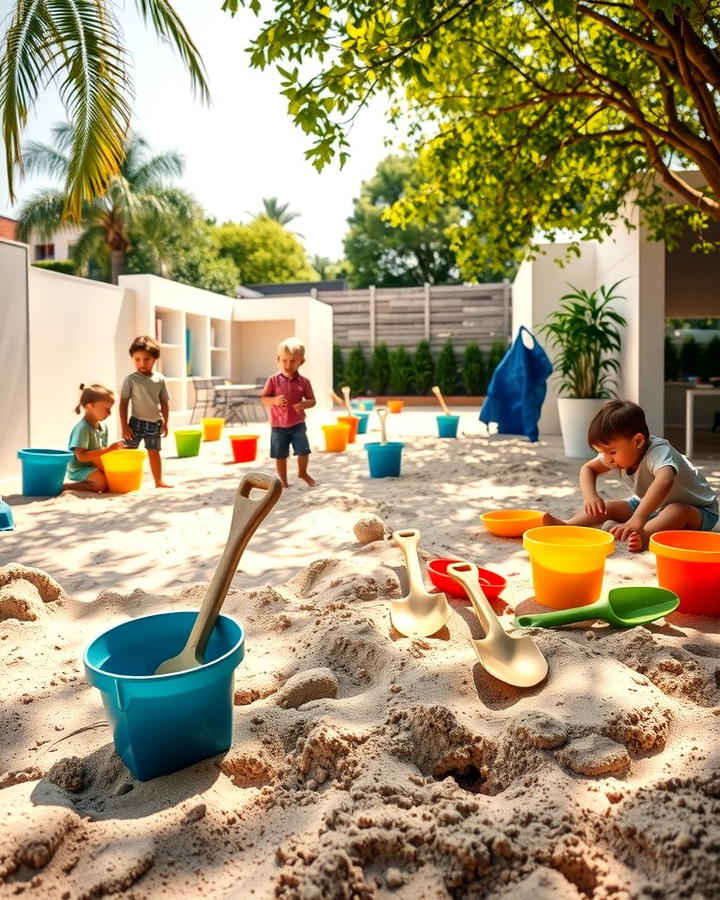 Sand Play Area - 30 Eyfs Outdoor Area Ideas