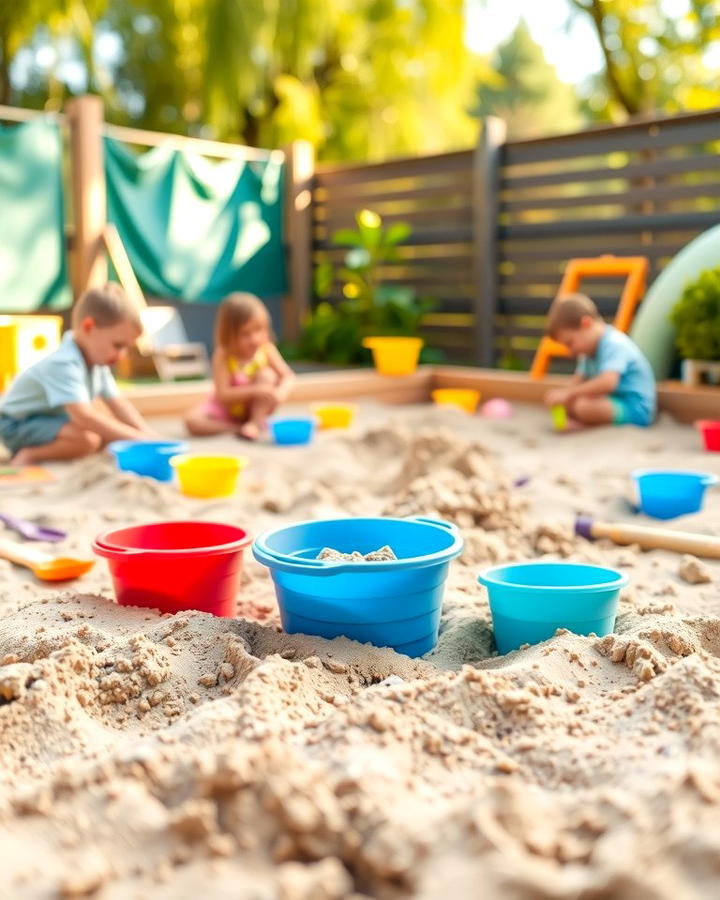 Sandpits - 30 Eyfs Outdoor Area Ideas