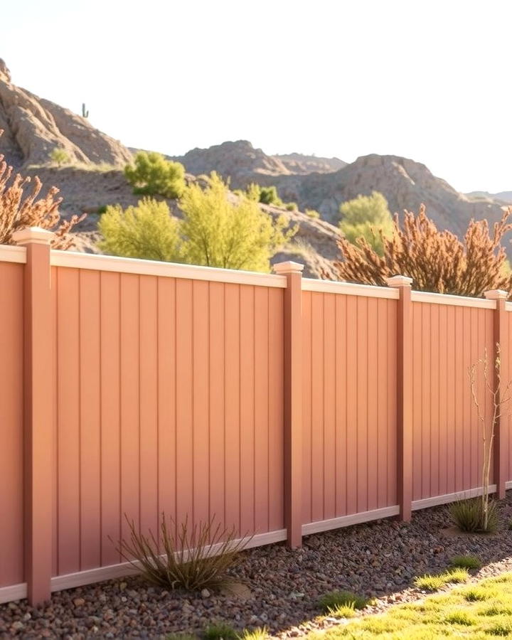 Sandstone Vinyl Fence - 25 Vinyl Fence Colors