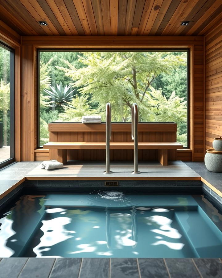 Sauna with a Cold Plunge Pool - 25 Outdoor Sauna Ideas