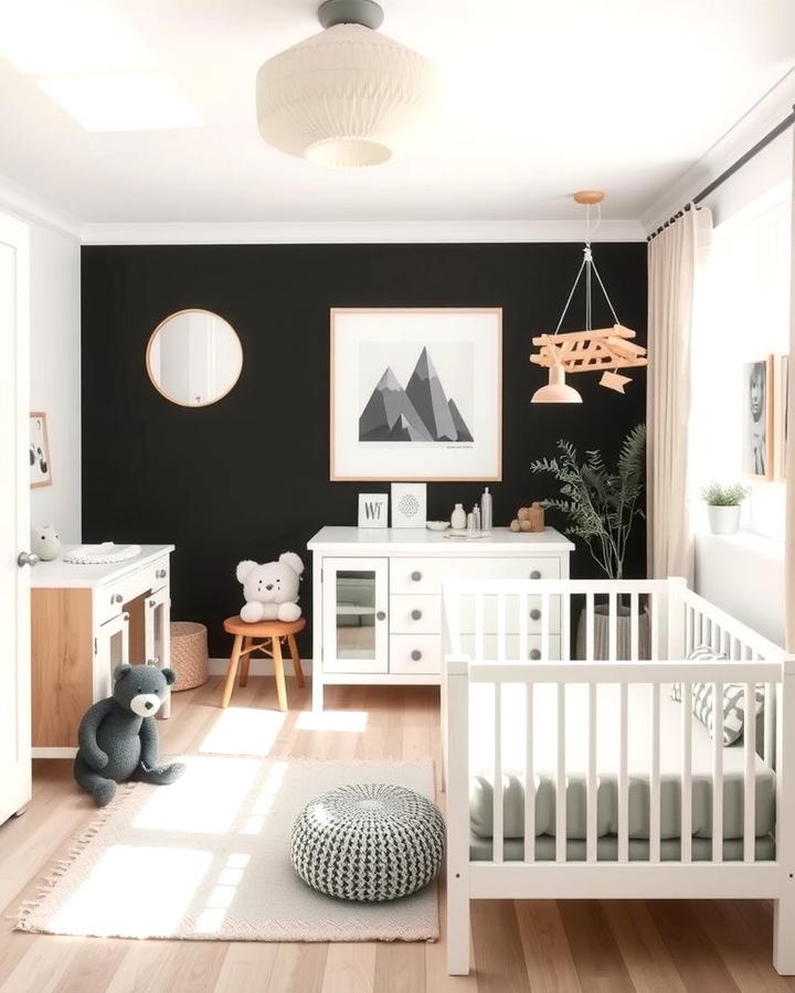 Scandinavian Inspired Design - 30 Black and White Nursery Ideas