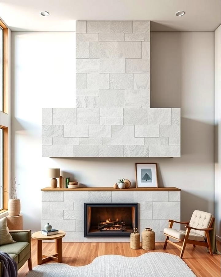 Scandinavian Simplicity 2 - 25 Two-story Fireplace Ideas