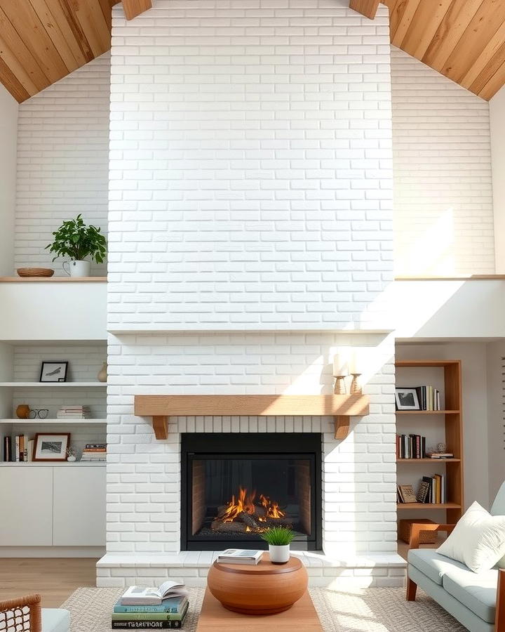 Scandinavian Simplicity - 25 Two-story Fireplace Ideas