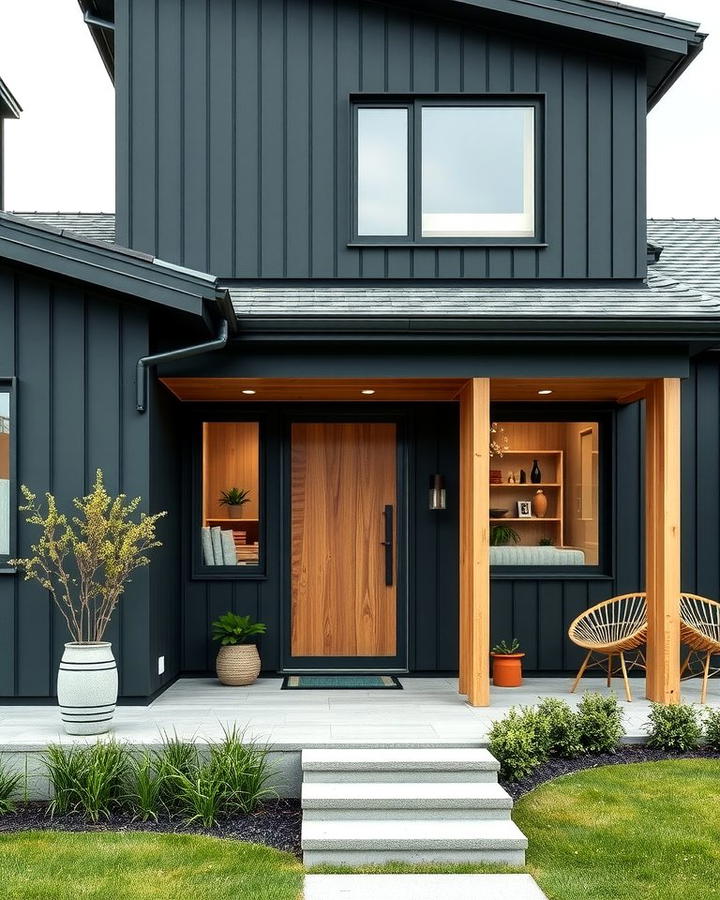 Scandinavian Simplicity - 30 Dark Green Exterior Ideas