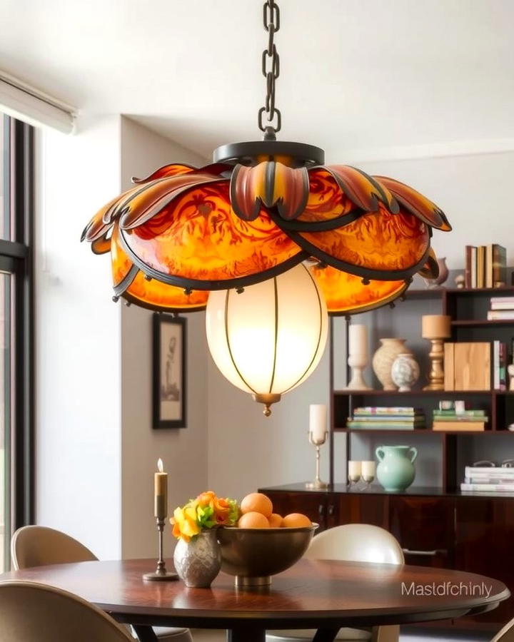 Sculptural Light Fixtures - 30 Art Nouveau Interior Design Ideas