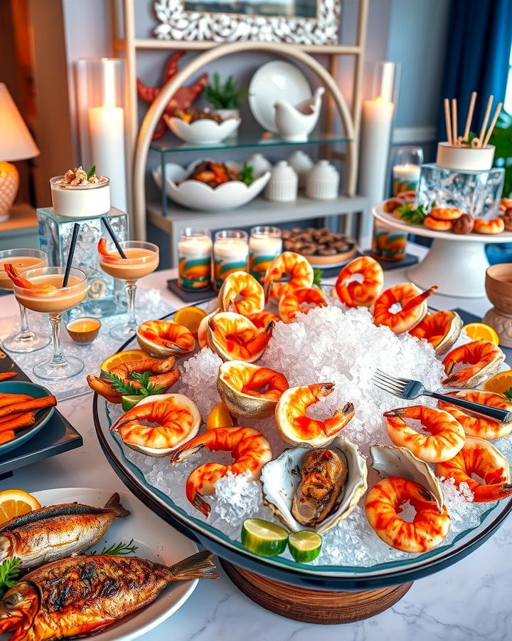 Seafood Extravaganza - 25 Wedding Buffet Ideas