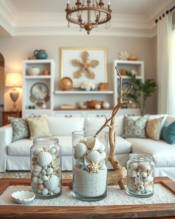 Seashell Accents - 25 Nautical Decor Ideas