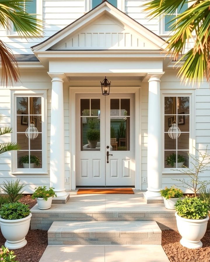 Seashell White - 25 Off-white Paint Colors for Home Exteriors