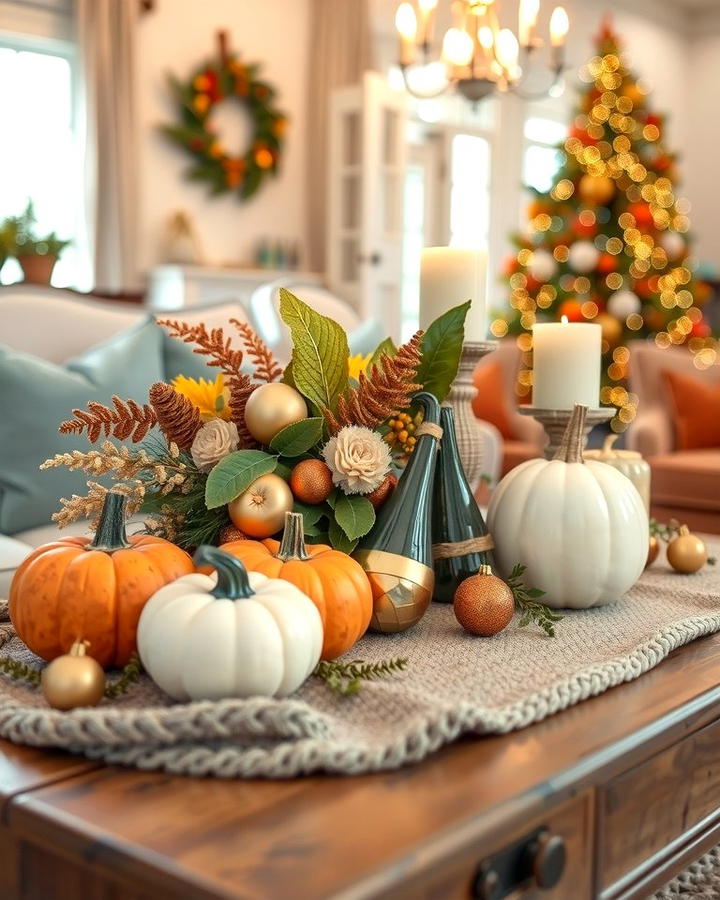 Seasonal Decor Displays - 25 Sofa Table Decor Ideas