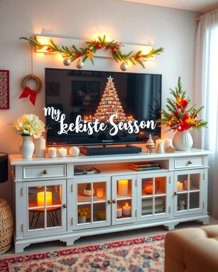 Seasonal Decor - 25 Tv Console Decor Ideas