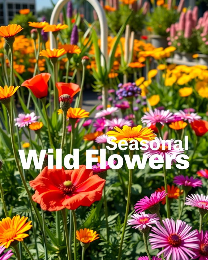 Seasonal Wildflower Displays - 25 Wildflower Garden Ideas