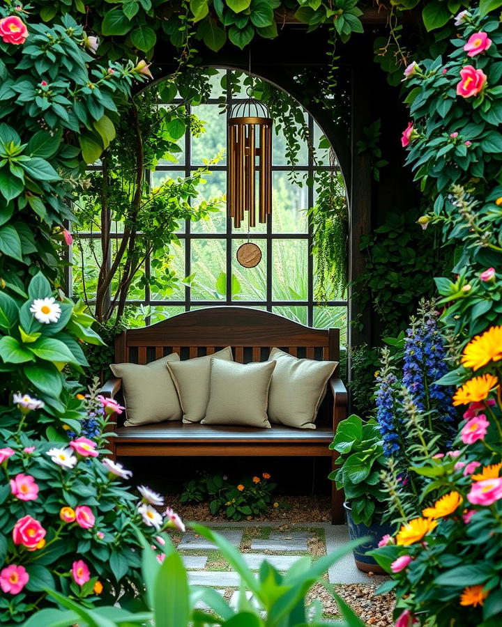 Secret Garden Corner - 25 Outdoor Reading Nook Ideas