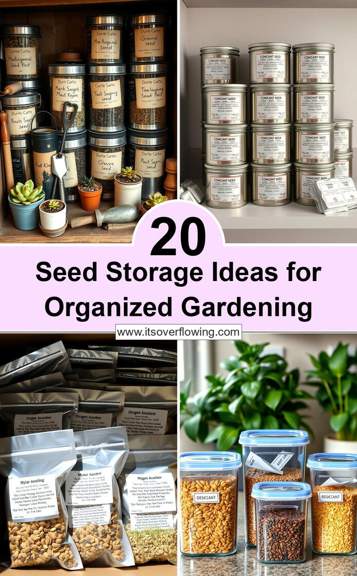 Seed Storage Ideas for Organized Gardening